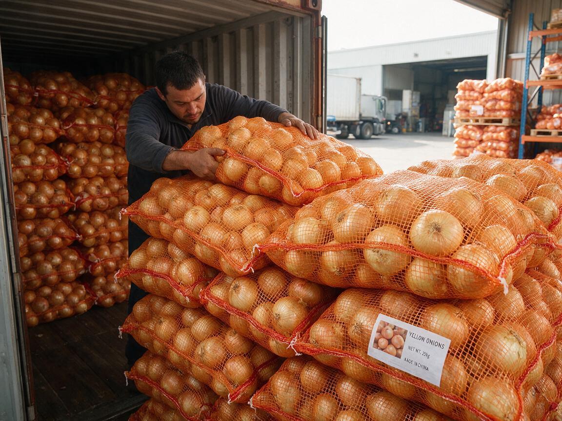 Onion Fumigation & Container Loading for Export from China: Safe, Port-Ready Logistics