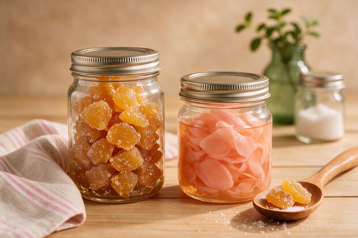 Candied & Preserved Ginger Export from China: Processed Value-Added Ginger for Global Markets