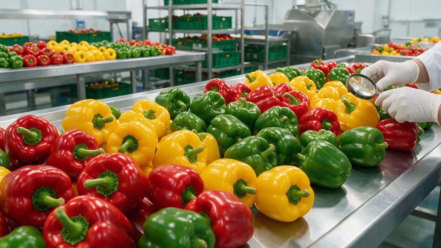 Bell Pepper Pest & Disease Control for Export from China: IPM-First Field Quality