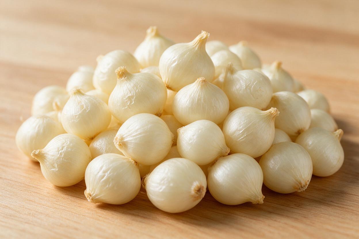 Pearl & Pickler Onions for Export from China: Small Uniform Bulbs for Foodservice