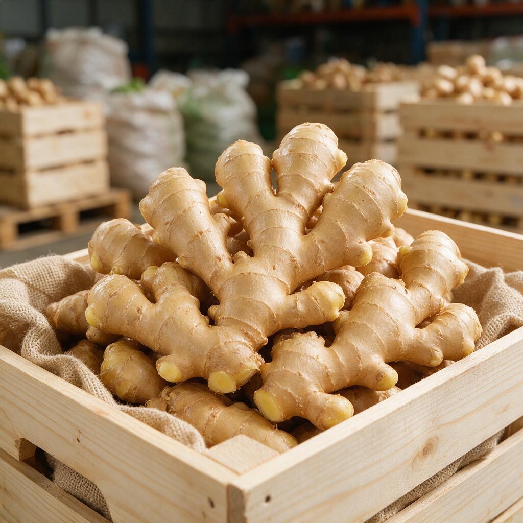Ginger Container Loading for Export from China: Protecting Freshness in the Reefer