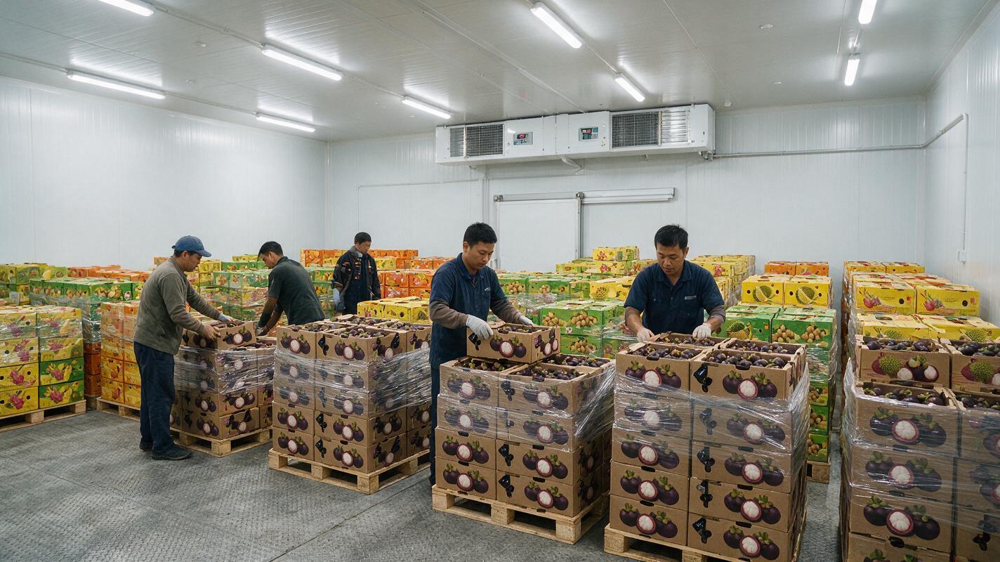 Mangosteen Cold Chain for Export: Keeping Sweet White Segments Fresh on the Journey