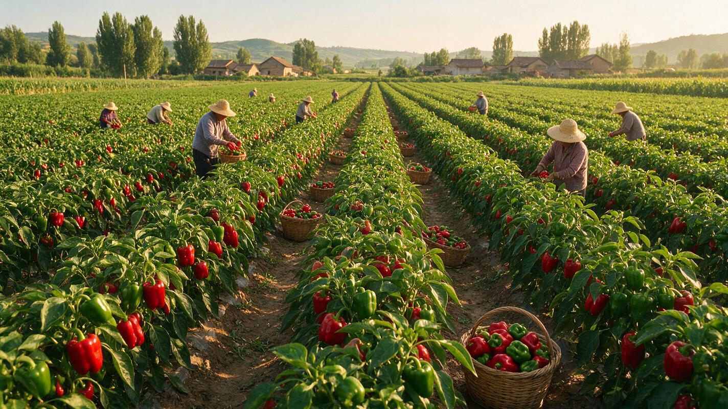 Sweet Bell Pepper Flavor from China: High-Brix, Aromatic Peppers That Taste as Good as They Look