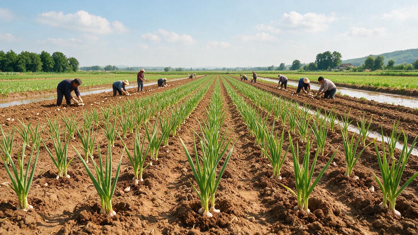 Garlic Planting Calendar & Cultivation in China: From Clove to Export-Quality Bulb