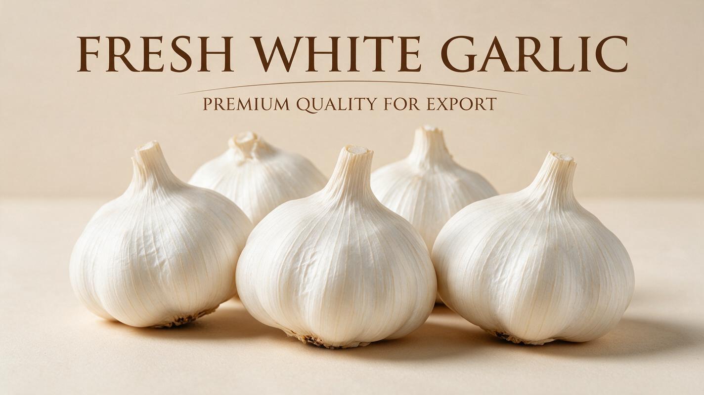 Garlic for the European Importer: White Garlic Export from China with EU-Ready Quality