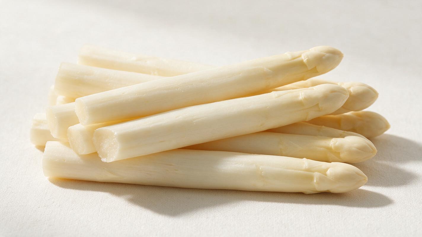 White Asparagus from China: Premium Pale Spears Grown Under Ridged Soil for Importers