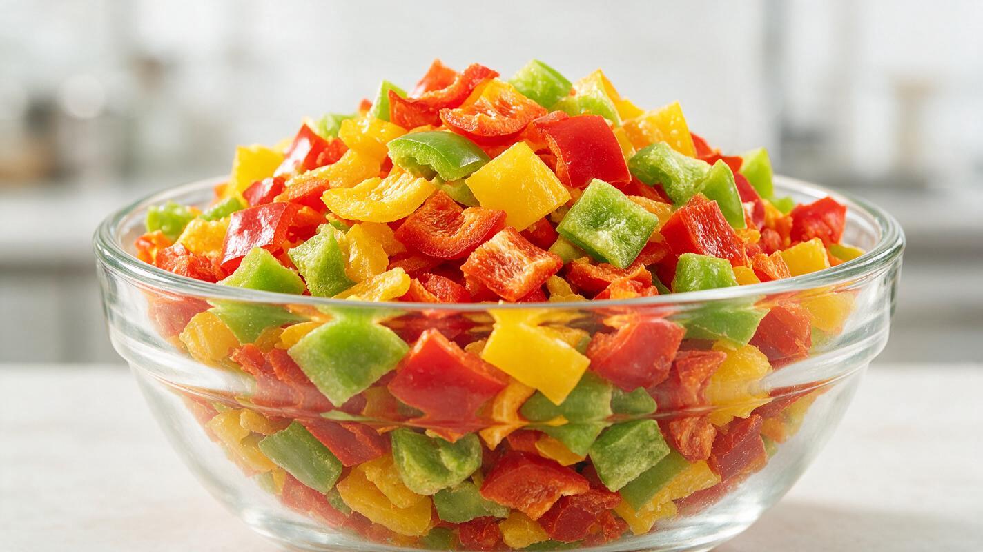 Freeze-Dried Bell Pepper from China: Crispy Color That Keeps Its Sweetness