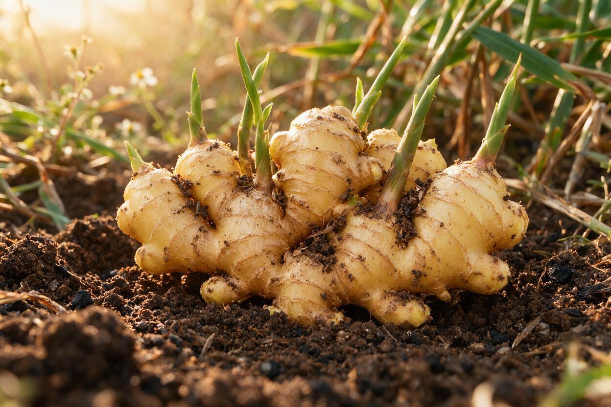 Ginger Harvest Maturity & Optimal Timing for Export Quality from China