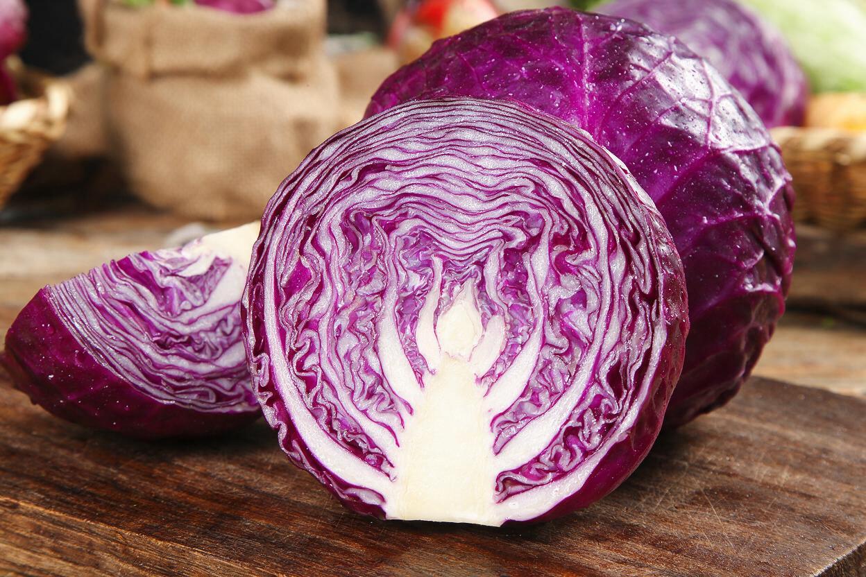 Fresh Purple Cabbage from China: Anthocyanin-Rich Vegetable for Export